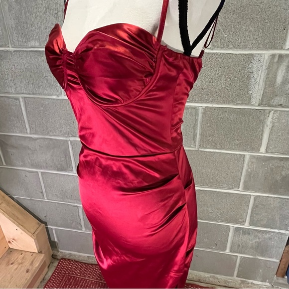 Satin maxi corset dress.
*BLACK FRIDAY SPECIAL* - Picture 4 of 14